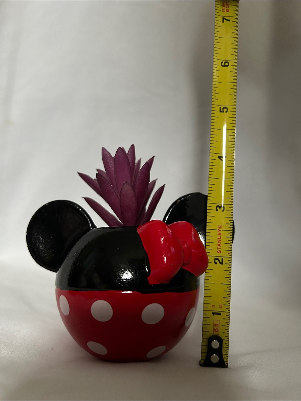Mickey and Minnie Mouse ear faux planters - Picture 3 of 4